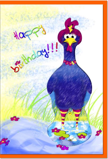 Geburtstag spruche huhner