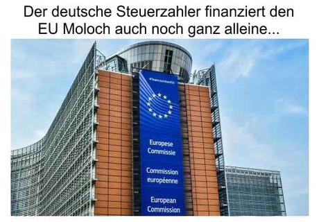 Deutschland sponsert die EU, den Green Deal, den Euro und die Sozialeinwanderung ganz alleine…