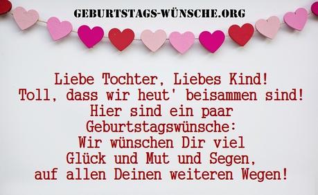 Herzliche gluckwunsche tochter