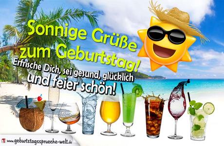 Gluckwunsche zum geburtstag urlaub