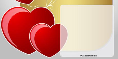 Karte zum valentinstag zum ausdrucken