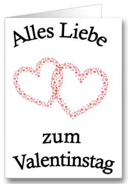 Karte zum valentinstag zum ausdrucken