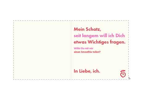 Karte zum valentinstag zum ausdrucken