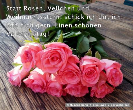 Valentinstag ohne blumen