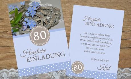 Text fur einladung geburtstag 80