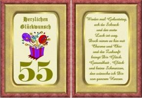 Spruche zum 55 geburtstag fur frauen