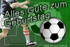 Geburtstagswunsche fubball