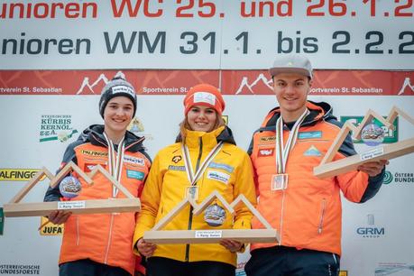 Sieg für Österreich bei Naturbahnrodel-Junioren-WM im Mariazeller Land