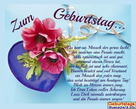Geburtstagswunsche mit herz und verstand