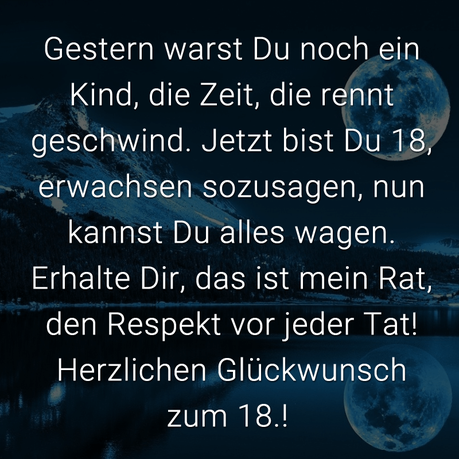 Gluckwunsche zum 18 geburtstag fur beste freundin