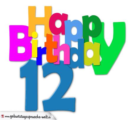 Geburtstagswunsche fur jungs 12