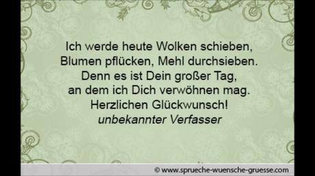 Geburtstagswunsche nicht in reimform