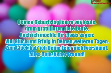 Geburtstagswunsche nicht in reimform