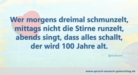 Geburtstagswunsche nicht in reimform