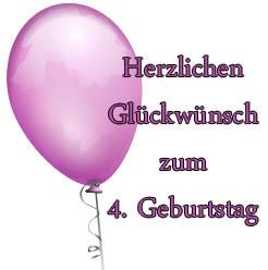 Gluckwunsche und spruche zum 4 geburtstag