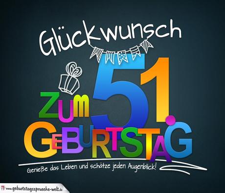 Geburtstagswunsche mann 51