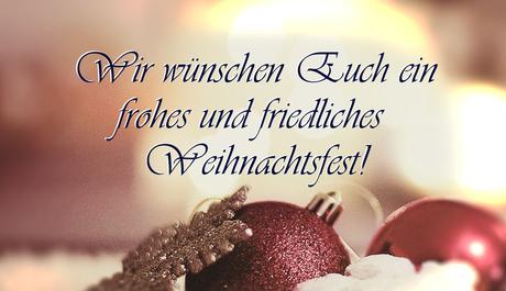 Ich wunsche frohe weihnachten
