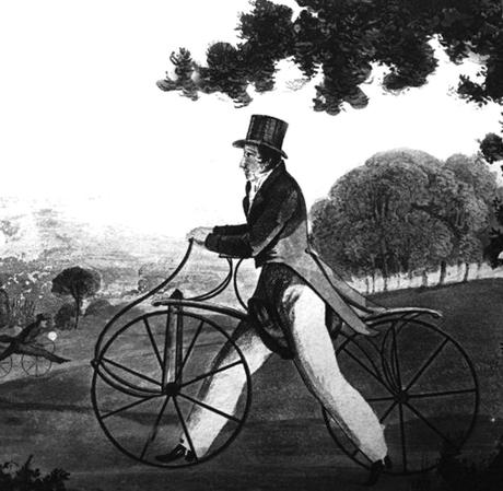 Geburtstag mann fahrrad