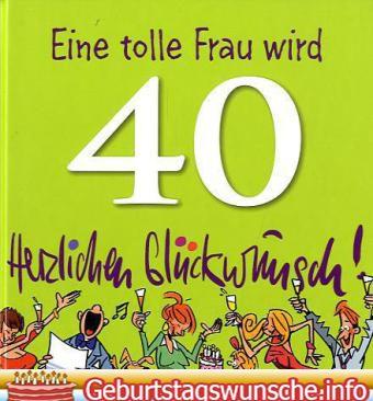Geburtstagswunsche 40