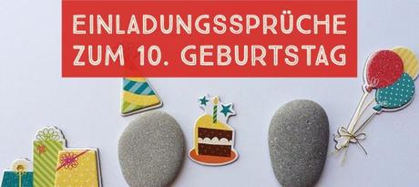 Text karte 10 geburtstag