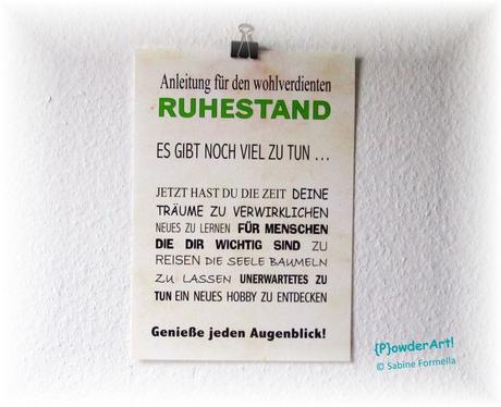 Wunsche zum abschied pension