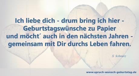 Geburtstagswunsche mann schatz