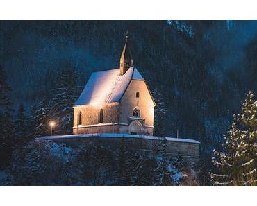 Bild der Woche: Sigmundsberg-Kapelle Nachtaufnahme
