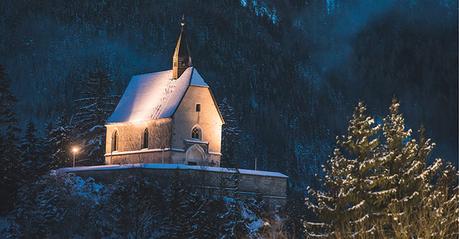 Bild der Woche: Sigmundsberg-Kapelle Nachtaufnahme