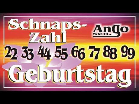 Spruch geburtstag schnapszahl