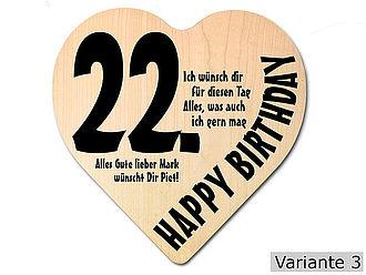 Spruch geburtstag schnapszahl