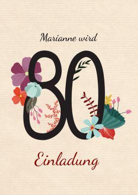 Schoner text zum 80 geburtstag