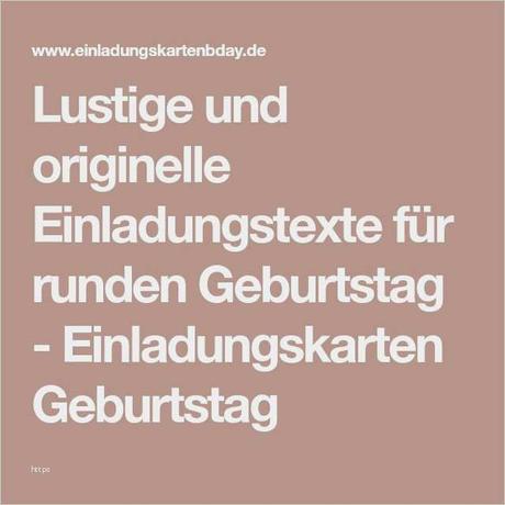 Runder geburtstag lustig