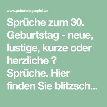 Geburtstagswunsche 30 mann