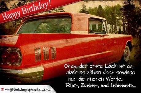 Geburtstagswunsche mann auto