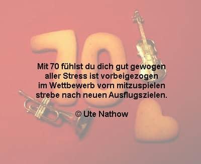 Gluckwunsche zum 70 sten geburtstag
