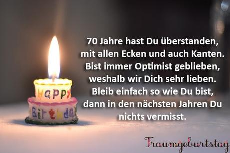 Gluckwunsche zum 70 sten geburtstag