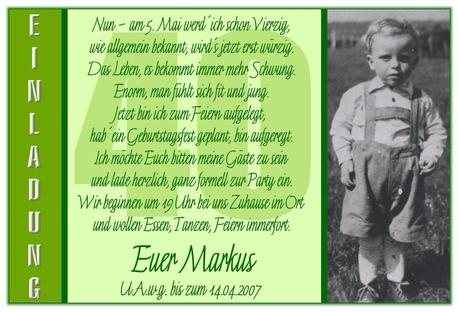 Einladung geburtstag 40 kostenlos