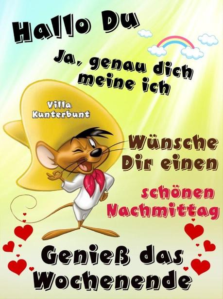 Ich wunsche dir einen schonen samstag