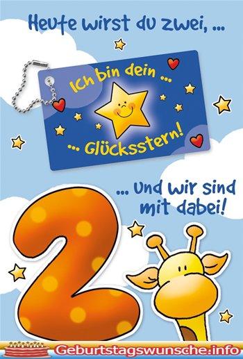 Geburtstagswunsche fur 2 geburtstag