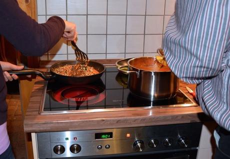 Gemeinsam kochen valentinstag