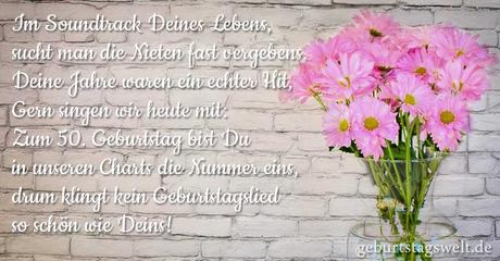Geburtstagswunsche fur den 50
