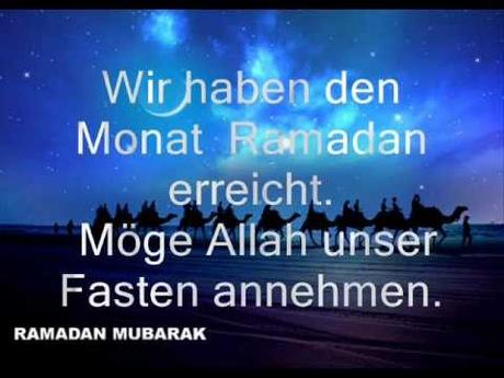 Ich wunsche ramadan
