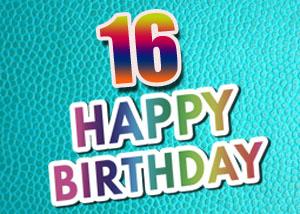 Kurze geburtstagswunsche 16 geburtstag