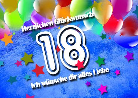 Geburtstagswunsche 18 jahrige