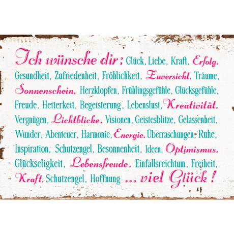 Wunsche viel liebe