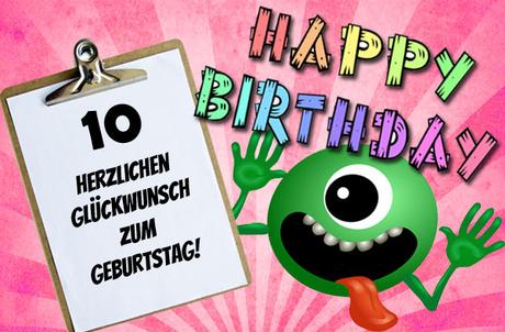 Gluckwunsche zum 10 geburtstag madchen