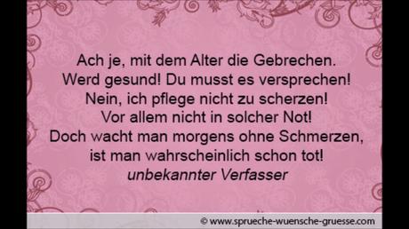 Gute wunsche bei krankheit