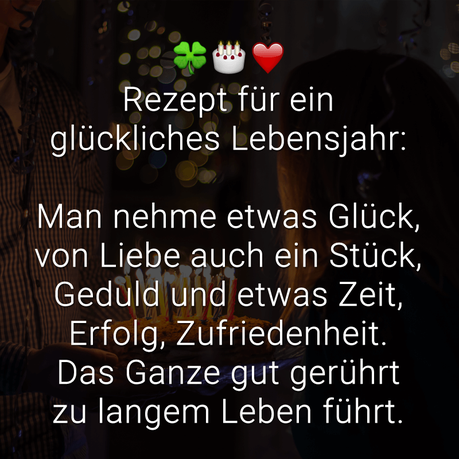 Geburtstagswunsche nicht die jahre zahlen