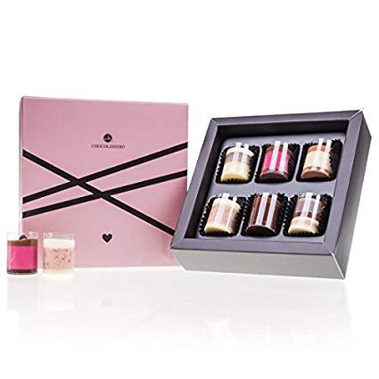 Valentinstag schokolade mann