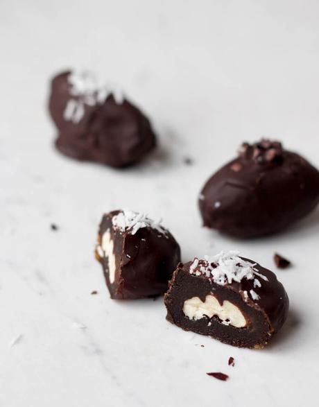 Valentinstag schokolade mann